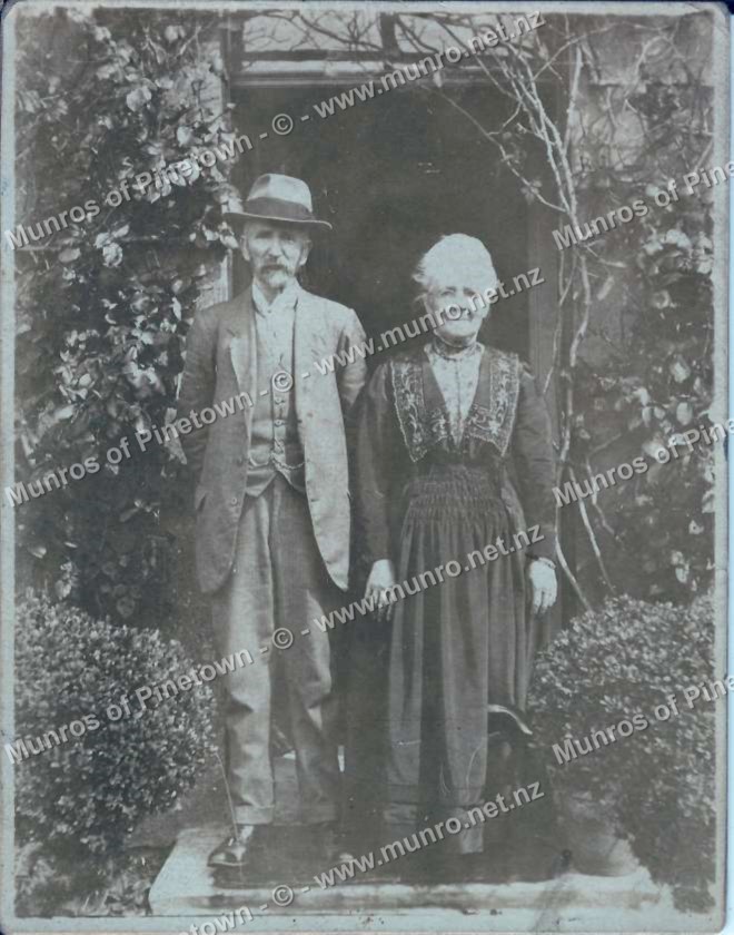 Stepehn and Martha Cruickshanks (nee Humble)